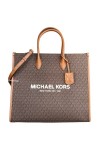 Michael Kors Mirella Grand sac fourre-tout Signature MK, Vanille Mk