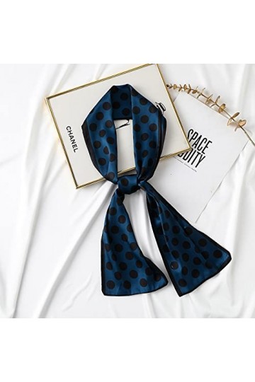 Bysonglezai Foulard Femme Echarpe Écharpe Châle Homme Foulards Écharpe Femmes Point Noir Cheveux Longs Foulards Mode Coréenne