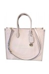 Michael Kors Mirella Grand sac fourre-tout Signature MK, Vanille Mk