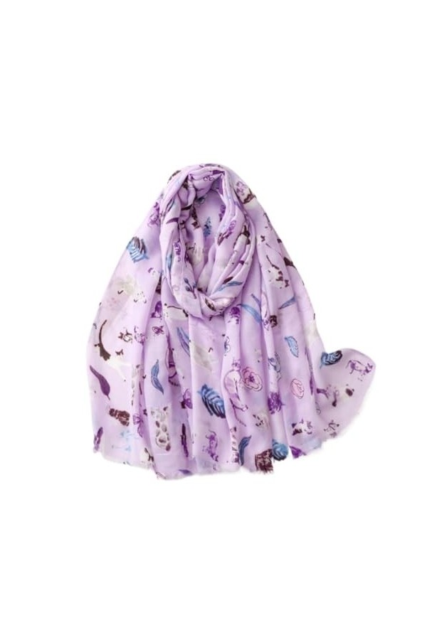 Echarpe Châle Foulard Etole Écharpes Douces De Printemps Et Dautomne Pour Femmes, Écharpes Légères, Châles À Motifs Danimau