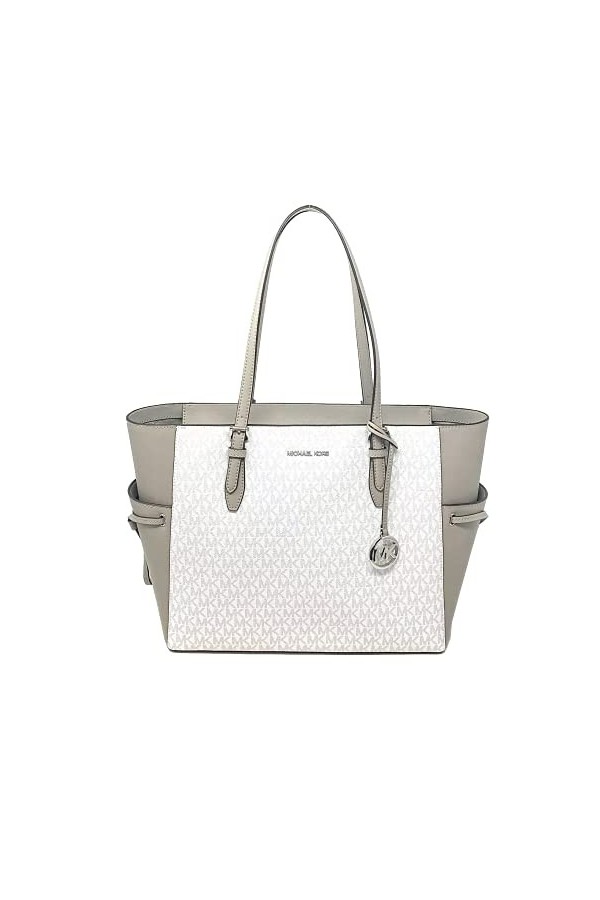 Michael Kors Gilly Large Jet Set Drawstring Top Zip Tote Black Saffiano Leather