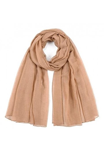 HALAHAI Écharpe Etole Foulard Echarpe Foulards pour Femmes Châle Doux Léger Écharpe Solide avec Paillettes Wrap Châle Cadeau 