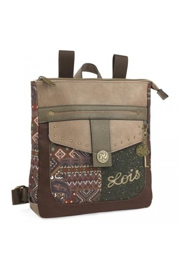 Lois - Sac dos Sac. Sac à Dos Femme Élégant - Sac à Dos Femme Chic - Sac à Dos Femme Multipoches - Sac a Dos Femme Pratique -