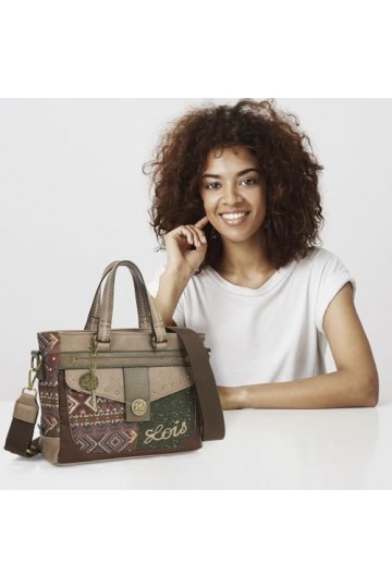 Lois - Sac à Main Femme - Sac a main Femme Bandouliere - Sac Femme avec Bandoulière Réglable - Sac a Main Femme Tendance - Sa