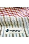 Krama Krama Foulard traditionnel du Cambodge rose Rubis