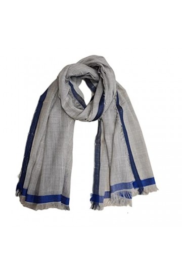 Marco Pascali Foulard Mouchoir, Gris, 76 x 180 Femme