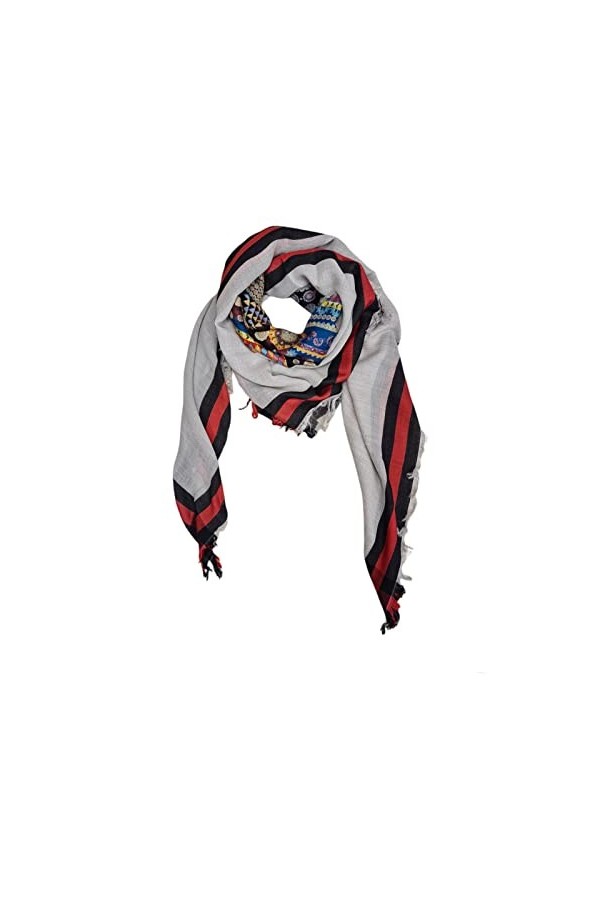 Marco Pascali Foulard Mouchoir, Gris, 76 x 180 Femme