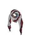 Marco Pascali Foulard Mouchoir, Gris, 76 x 180 Femme