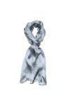 ORENZO CANA Foulard de 100% soie pour la femme – écharpe en satin avec les mesures de 50 x 190 cm - fin, léger et noble pour 