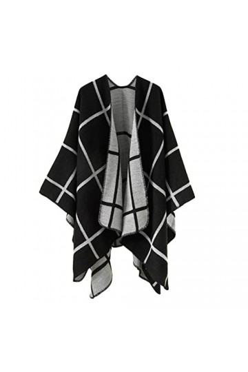 Générique Écharpe Femme Châle Poncho Foulard Femmes Écharpe Triangle Fraîche Cadeau Unisexe Cadeau Noël