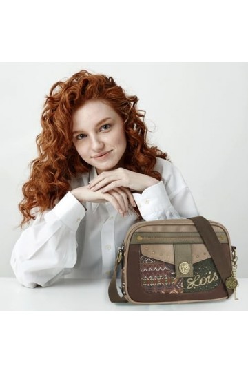 Lois - Sac Bandoulière Femme - Sacs Bandoulière Grande Capacité - Sac a Main Femmes Bandoulieres Tendance - Sac à Main Femme 