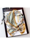 Foulard en Soie pour Femmes Foulard en soie Double face Double couche, ceinture flottante, foulards longs polyvalents for pri