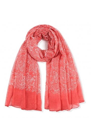 Echarpes Et Foulards Femme Écharpes Châle Doux Léger Écharpe Rétro Noix De Cajou Impression Cou Wrap Châle Cadeau Foulard Cha