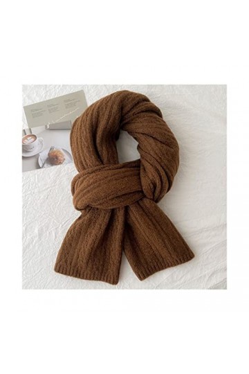 KIZQYN Foulard Femme Écharpe à Tricoter en Laine mélangée à la Mode et Polyvalente for Femmes châle épaissi Hiver Chaud châle