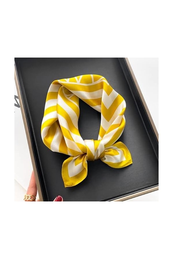 foulards for femmes, écharpe carrée, écharpe de cou, écharpe carrée en soie femmes petits foulards de cou de cheveux Foulard 