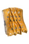 Echarpe Châle Foulard Etole Écharpe Dhiver À Motif De Chat, Châle En Imitation Cachemire, Écharpe Chaude Et Sauvage Pour Fem