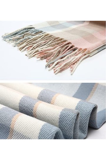 Echarpe Châle Foulard Etole Écharpe Femmes Cachemire Écharpes Femmes Châle Femme Écharpe En automne Hiver Soux Soft Tassel Ta