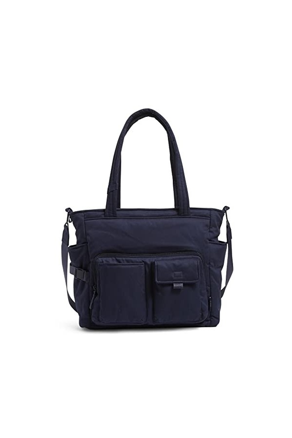 Vera Bradley Deluxe Tote Travel Bag, Hope Blooms-Recycled Cotton