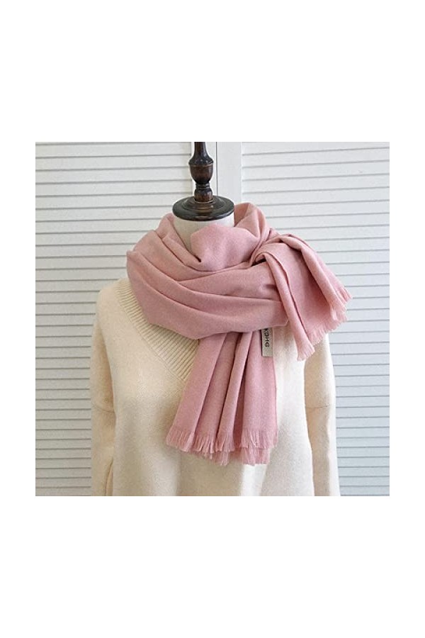 Secuos Nouveau Hiver Laine Tricoté Écharpe Chaud Doux Femmes Garder Au Chaud Coton Foulards Hommes Nouvelle Dame Écharpe Cade