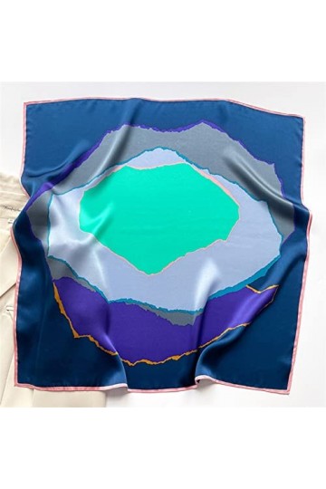 XXXXW Écharpe Tendance Écharpe de Soie Naturelle Femmes Spring imprimé Véritable Silk Foulards Châle Square Bandana Foulard F