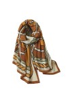 Tograt Foulard Écharpe Écharpe de Luxe Écharpe Imprimer Automne Hiver Lightweight Hijab Châle Hijab Chands Bandana Foulards F