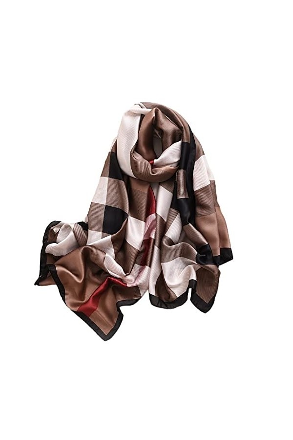 Echarpe Foulard Foulard Femme Écharpe Pare-Mains Écharpe Léger Écharpe Hiver Châle Tricot Mode Mode Été Écharpes Écharpes Pla
