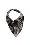 Bandanas de cheveux floraux Foulard de tête Femmes Bandana Imprimer Foulard de cheveux Triangle Foulard de cheveux avec crava