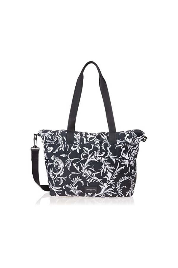Vera Bradley Deluxe Tote Travel Bag, Hope Blooms-Recycled Cotton