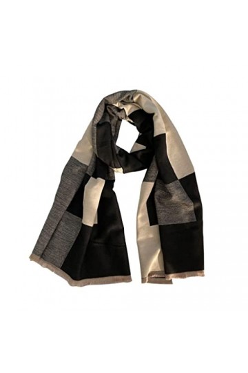 Echarpes Et Foulards Femme Écharpe à carreaux rétro écharpes rétro Faucheuse automne et hiver épaississement de la mode chaud