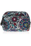 Vera Bradley Deluxe Tote Travel Bag, Hope Blooms-Recycled Cotton