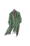UKKO Foulard Écharpe dhiver Double Côté Foulards Feuilles De Femmes Mode Foulard Cachemire Chaud Et Soft Lady Châles Pashmin
