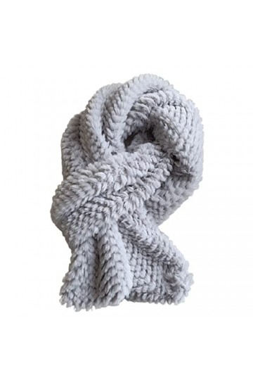 Écharpes Foulard dhiver for Femmes, Imitation de Lapin Fourrure Foulards Chauds, écharpes de châle dépaississement Double F