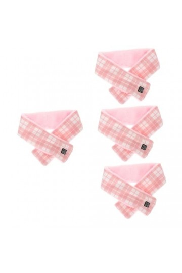 Healifty 4 Pièces Écharpe Chauffante Cou Chauffage Châle Hiver Foulard Hiver Cyclisme Écharpe Femmes Foulards Portable Coussi