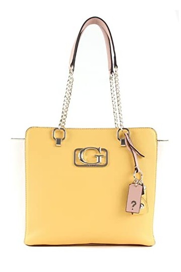 Guess Annarita Status Carryall Yellow Multi