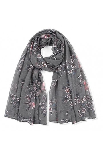 Écharpe Etole Foulard Echarpe Foulards Pour Femmes Châle Doux Léger Écharpe Rétro Imprimé Floral Châle Châle Color : G, Size