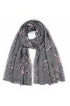 Écharpe Etole Foulard Echarpe Foulards Pour Femmes Châle Doux Léger Écharpe Rétro Imprimé Floral Châle Châle Color : G, Size