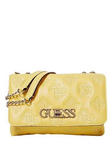HWSG7589210 YELLOW GUESS GUESS HANDBAG MAIN Borsa Donna