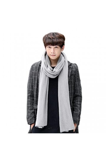 SPELAX écharpe Femme Chale Grand Plaid Hommes Foulard en Tricot dhiver Printanier Foulard des Femmes Masculines De Longue Ta