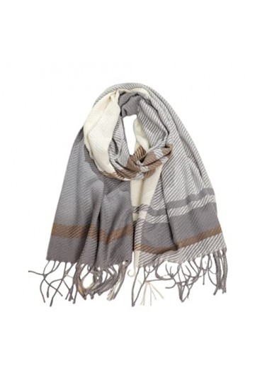 MOBAAK Echarpes Et Foulards Femme Femmes Classique Écharpe Glands Châle Wrap Épaissir Écharpes Chaudes Hiver Foulard Chale Fe