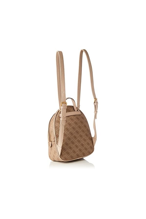 GUESS Manhattan Sac à Dos, Femme, Logo Lait, Taille Unique