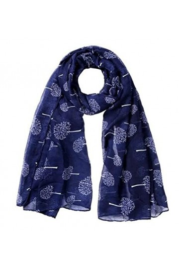 MOBAAK Echarpes Et Foulards Femme Écharpes Châle Écharpe Douce Et Légère Lucky Tree Print Neck Wrap Châle Cadeau Foulard Chal