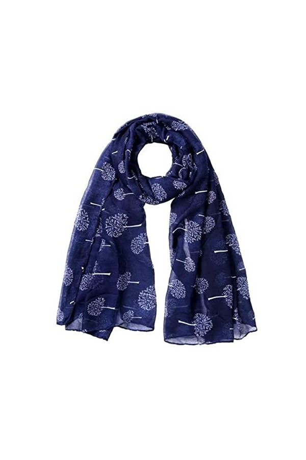 MOBAAK Echarpes Et Foulards Femme Écharpes Châle Écharpe Douce Et Légère Lucky Tree Print Neck Wrap Châle Cadeau Foulard Chal