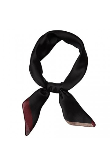 Zempertoopa Foulard De Soie Femmes De Printemps Hijab Design Leopard Imprimé Bandanas Femelle Ribbon Feir Ribbon Wraps-C4