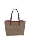 Guess Vikky Tote, Bag Women, Brown, Taille Unique