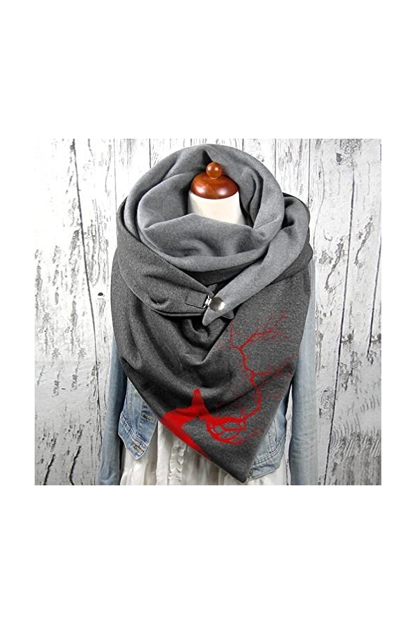 Yalych Impression Mode châles Chauds Bouton Foulards décontractés Doux Wrap Femmes écharpe écharpes for Mariage Décoration de