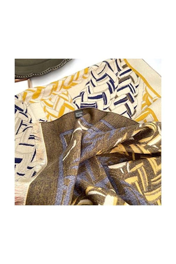 HALAHAI Écharpe Etole Foulard Echarpe Écharpe en cachure en cachemire imitation Foulards Foulards dautomne et dhiver Dames 