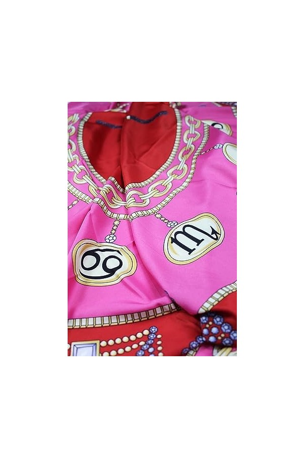 Foulard femme Liu Jo 2F3118T0300 rouge, Strawberry, Taille unique