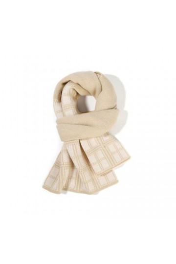 MypikY Automne Et Hiver Couples Même Foulard Polyvalent Neckband Fashion Art Check Foulard Châle Chaud,B