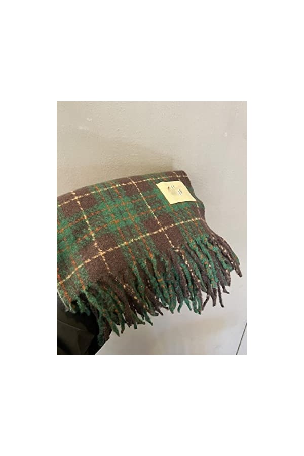 ROBAUN Plaid Écharpe Femmes Luxe Chaud Foulard Écharpes Solides Mode Casual Écharpes Cachemire Cache-Cou Hiver Dames-Couleur 