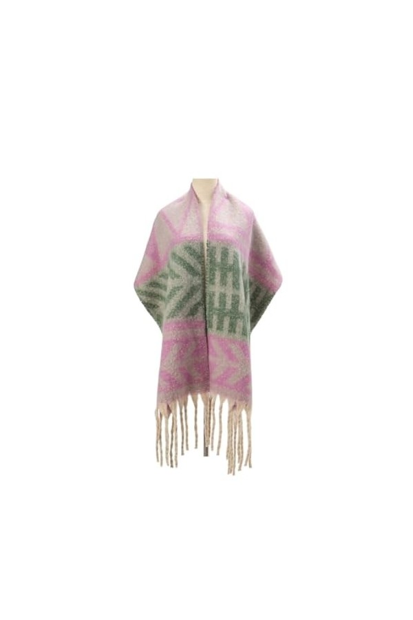 HALAHAI Écharpe Etole Foulard Echarpe Écharpe Longue Et Épaisse Pour Femmes, Écharpe Chaude Dhiver Et Dautomne, Châle Envel